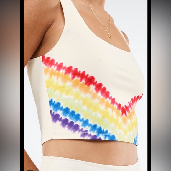 Adorable Fabletics Tie Dye Crop Tank - Picture 2 of 6